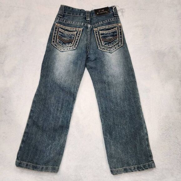 Ace of Diamond Jeans boys size 6 Distressed Denim jeans - Picture 2 of 9